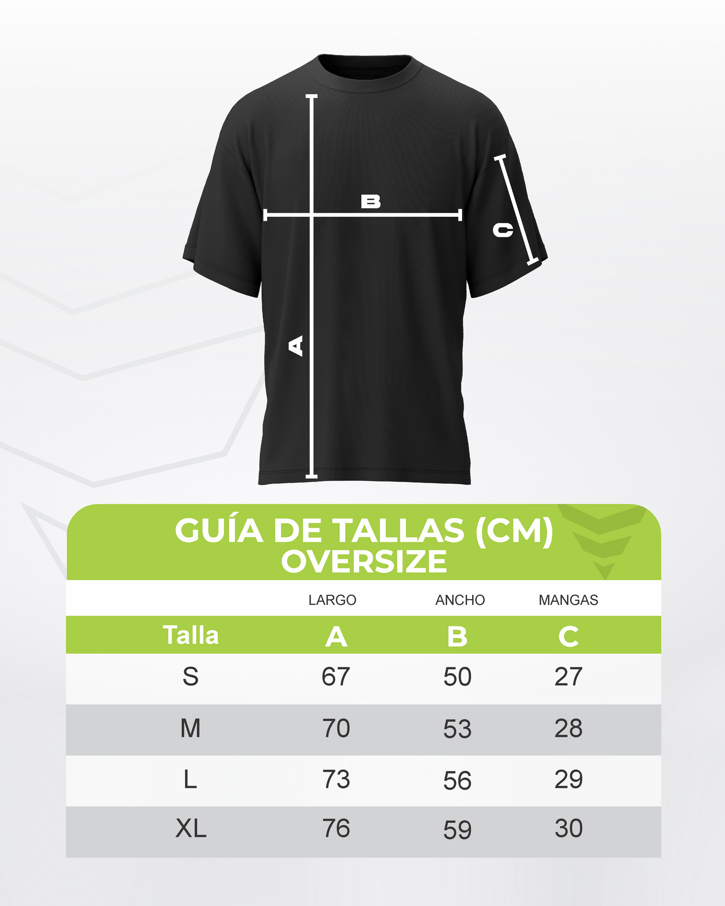 Camiseta oversize Tank (blue)