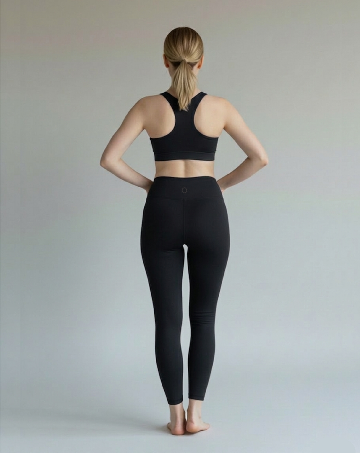 Lycra cruzada larga (black)