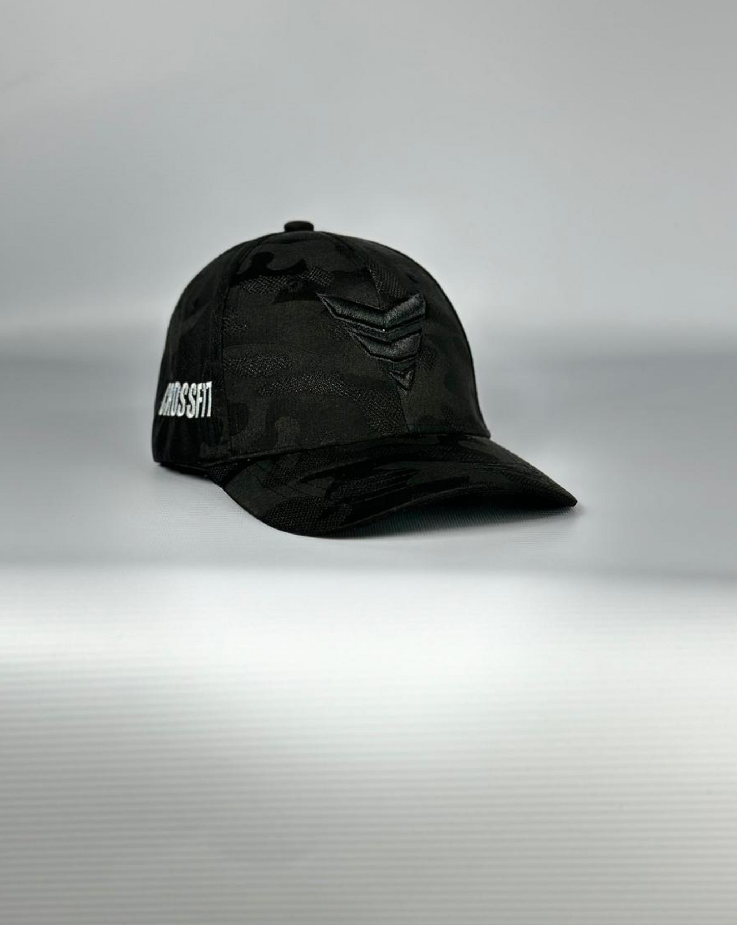 Gorra curva (camu negra)