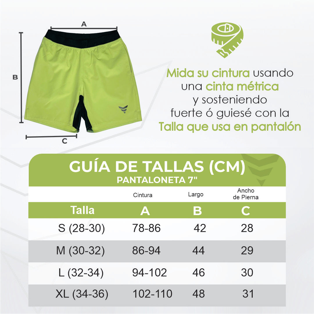 Pantaloneta Training 7"