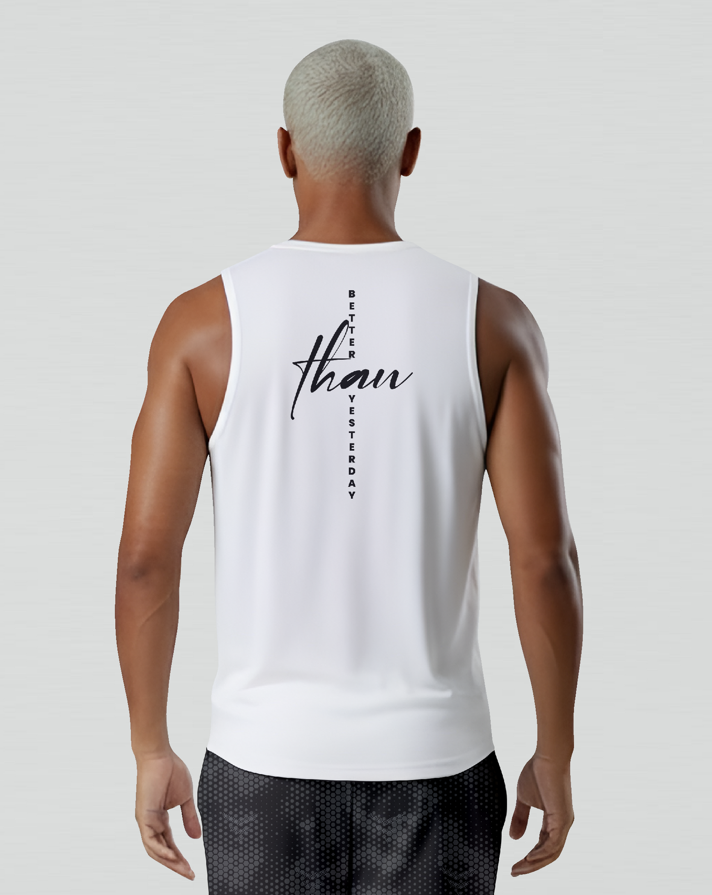 Camiseta running (basic white)