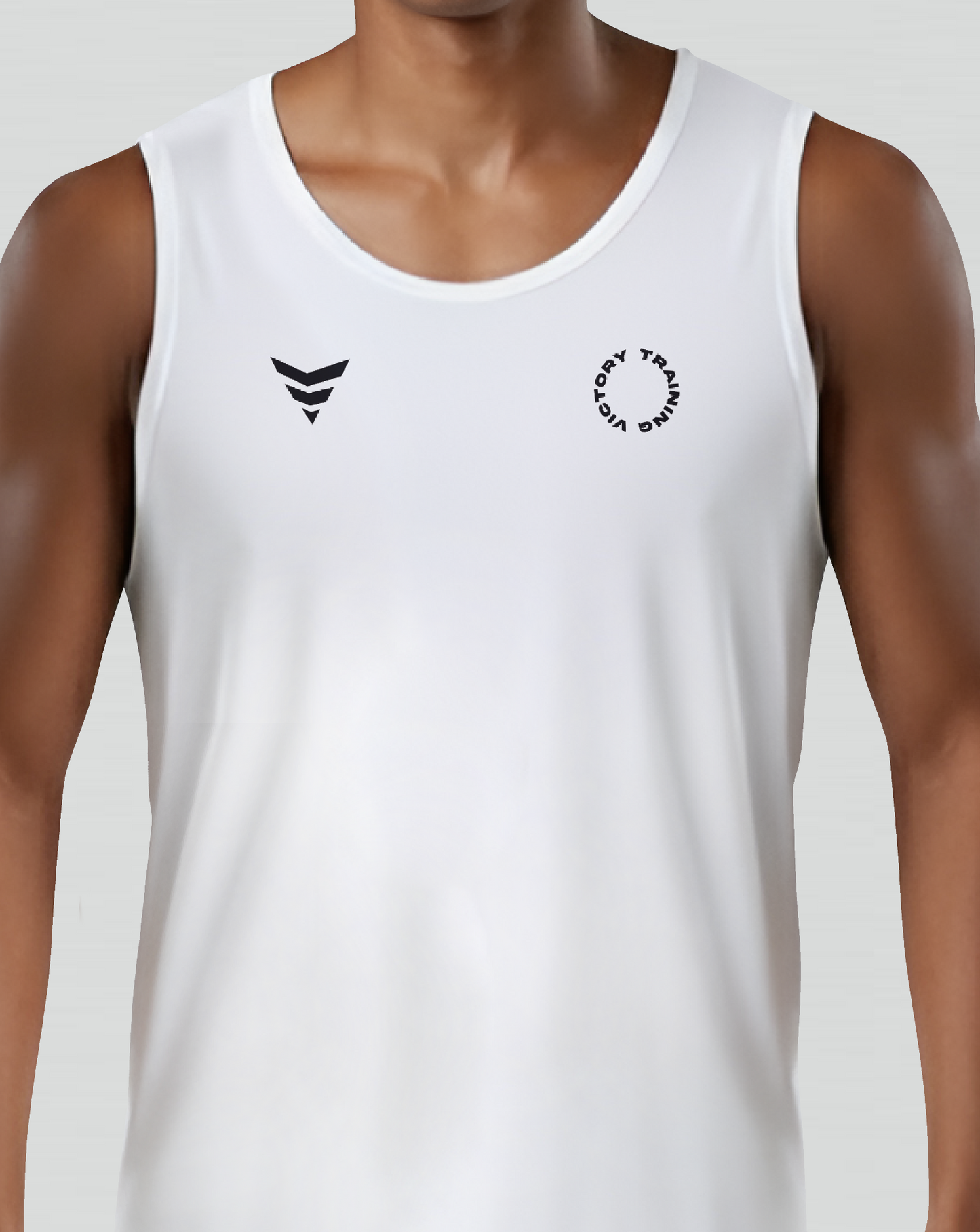 Camiseta running (basic white)