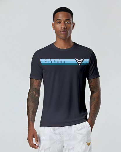 Camiseta regular (líneas blue)