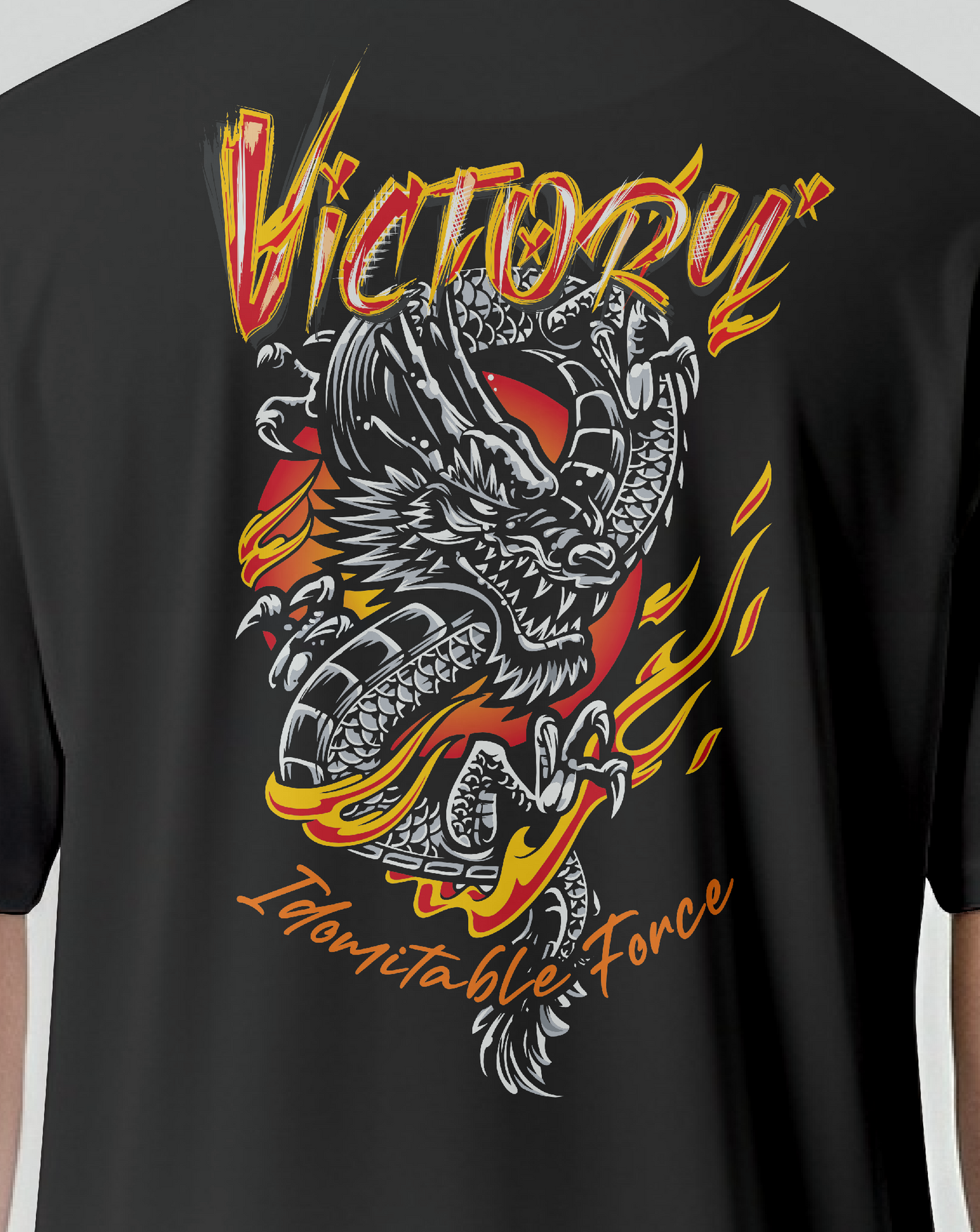 Camiseta oversize (dragon)