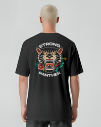 Camiseta oversize (old school panter)