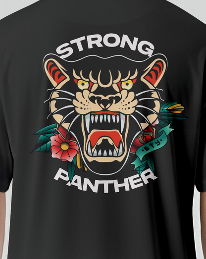 Camiseta oversize (old school panter)