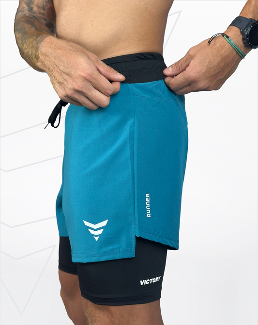 Pantaloneta running (petroleo)