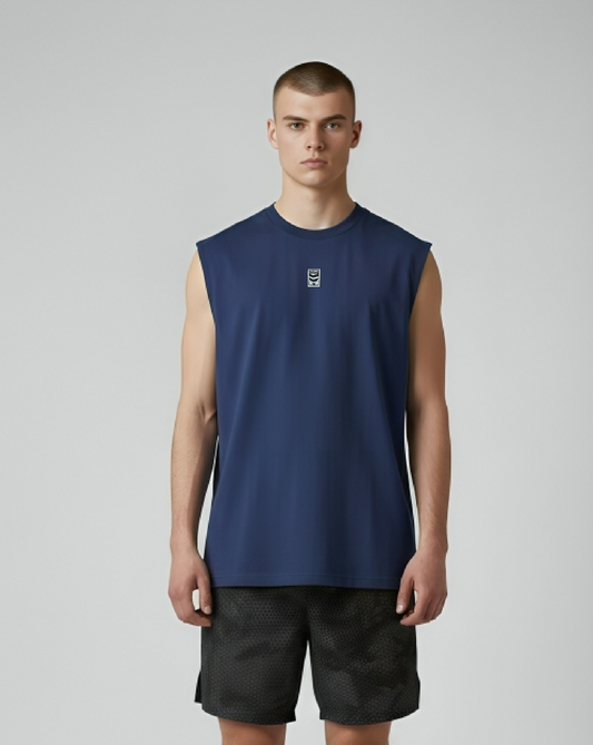 Camiseta oversize Tank (blue)