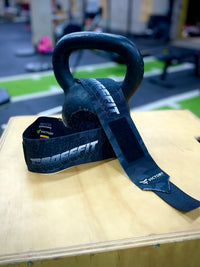 Muñequeras elásticas (crossfit negro)