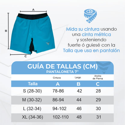 Pantaloneta Training 7"