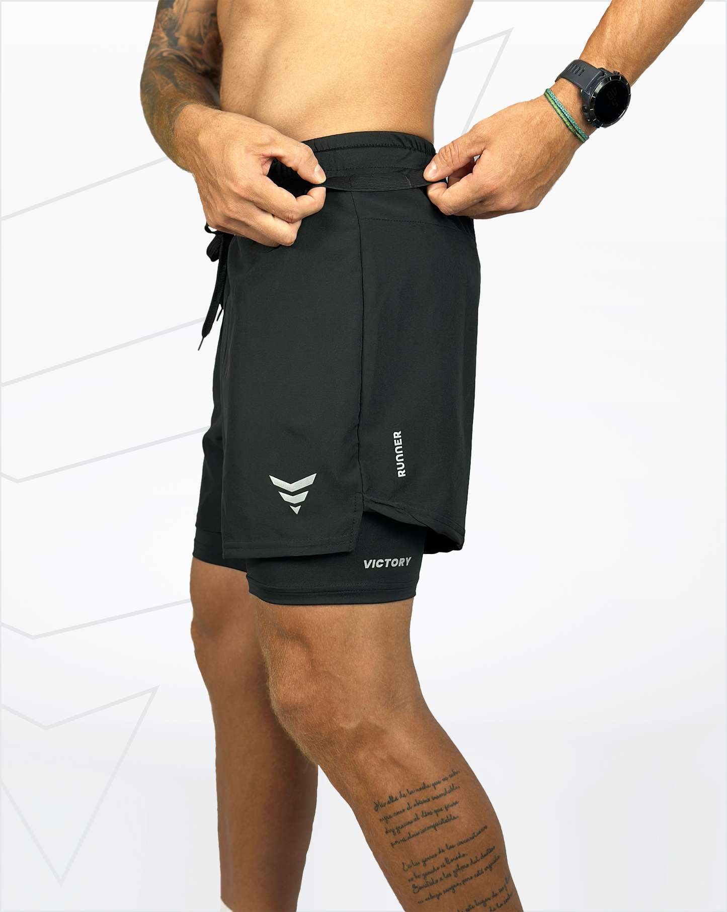 Pantaloneta running (negra)
