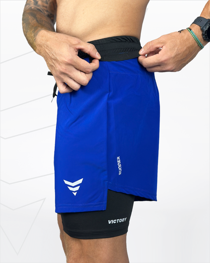 Pantaloneta running (azul rey)