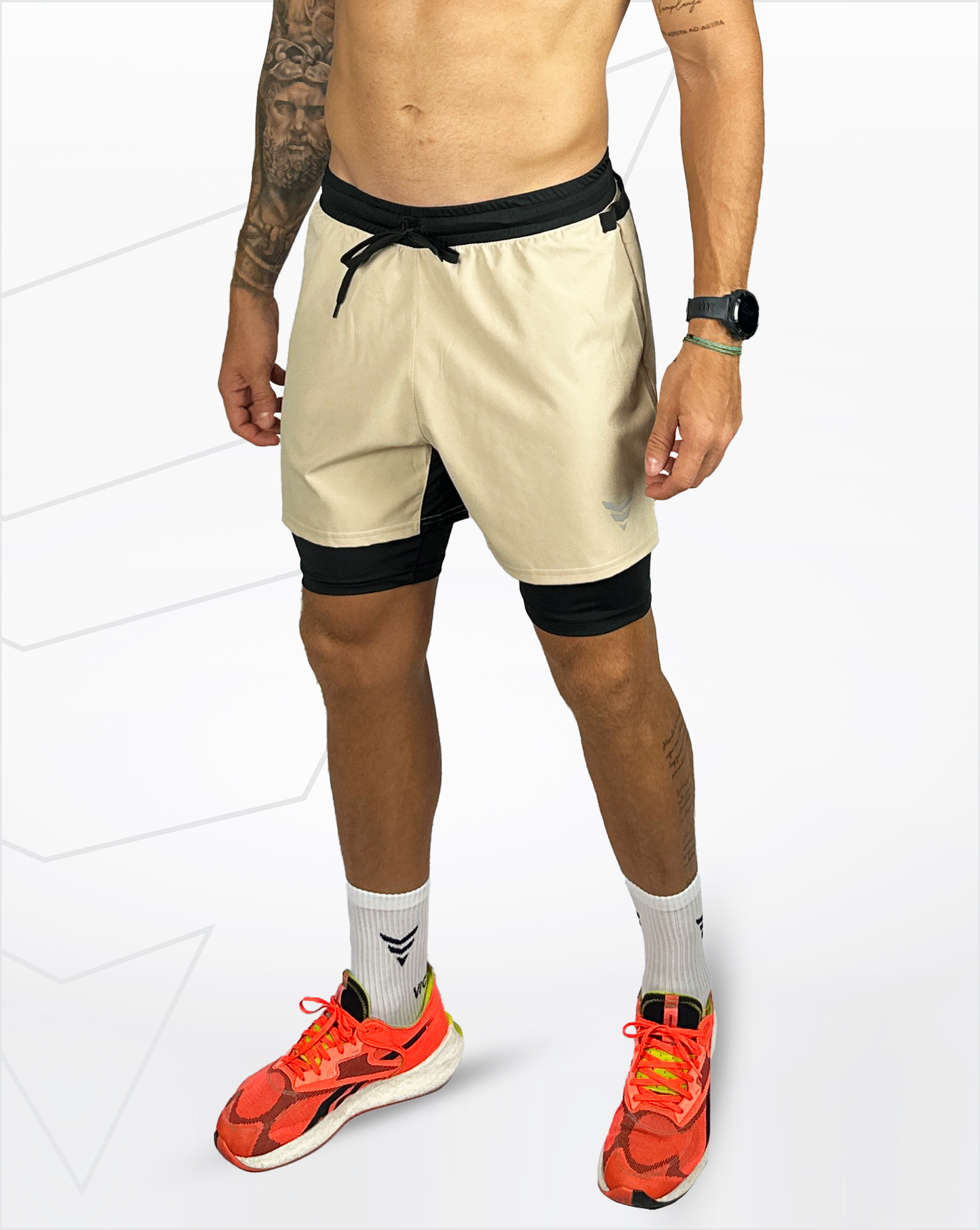 Pantaloneta running (arena)