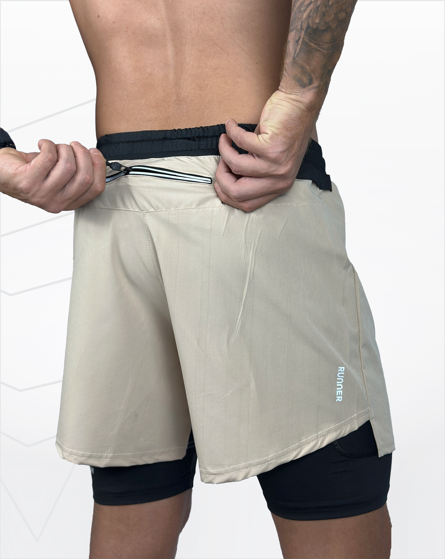 Pantaloneta running (arena)