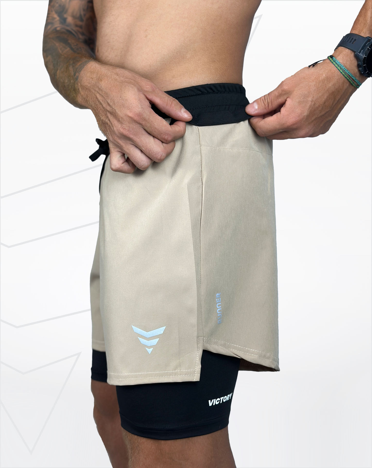 Pantaloneta running (arena)