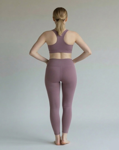 Lycra cruzada larga (oro rosa)