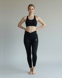 Lycra cruzada larga (black)