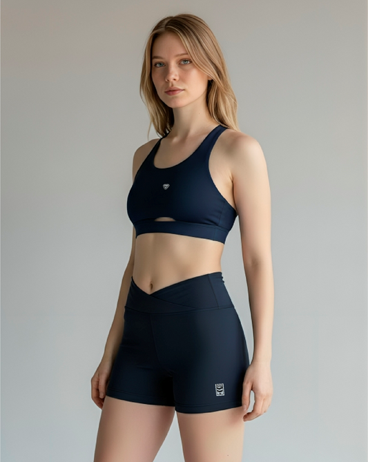 Lycra Cruzada (azul marino)