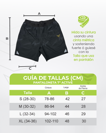 Active 7" (camu black)