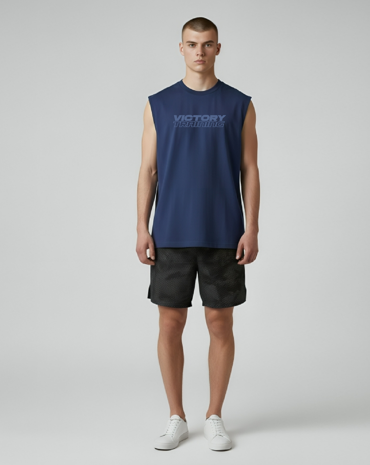 Camiseta oversize Tank (v.26 blue)