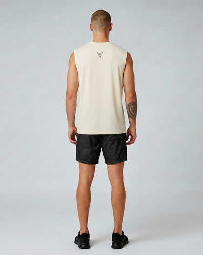 Camiseta oversize Tank ( v.26 marfil)