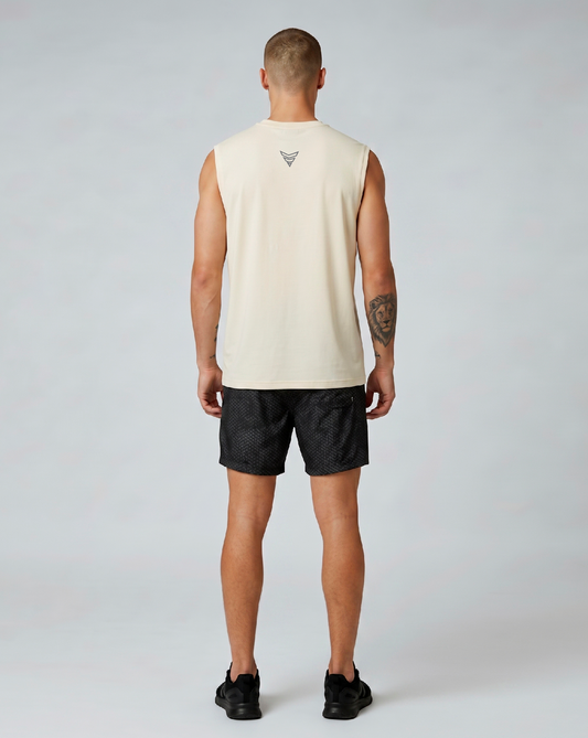 Camiseta oversize Tank ( v.26 marfil)