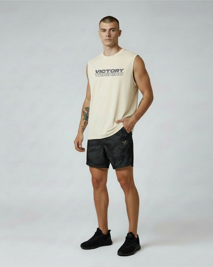 Camiseta oversize Tank ( v.26 marfil)