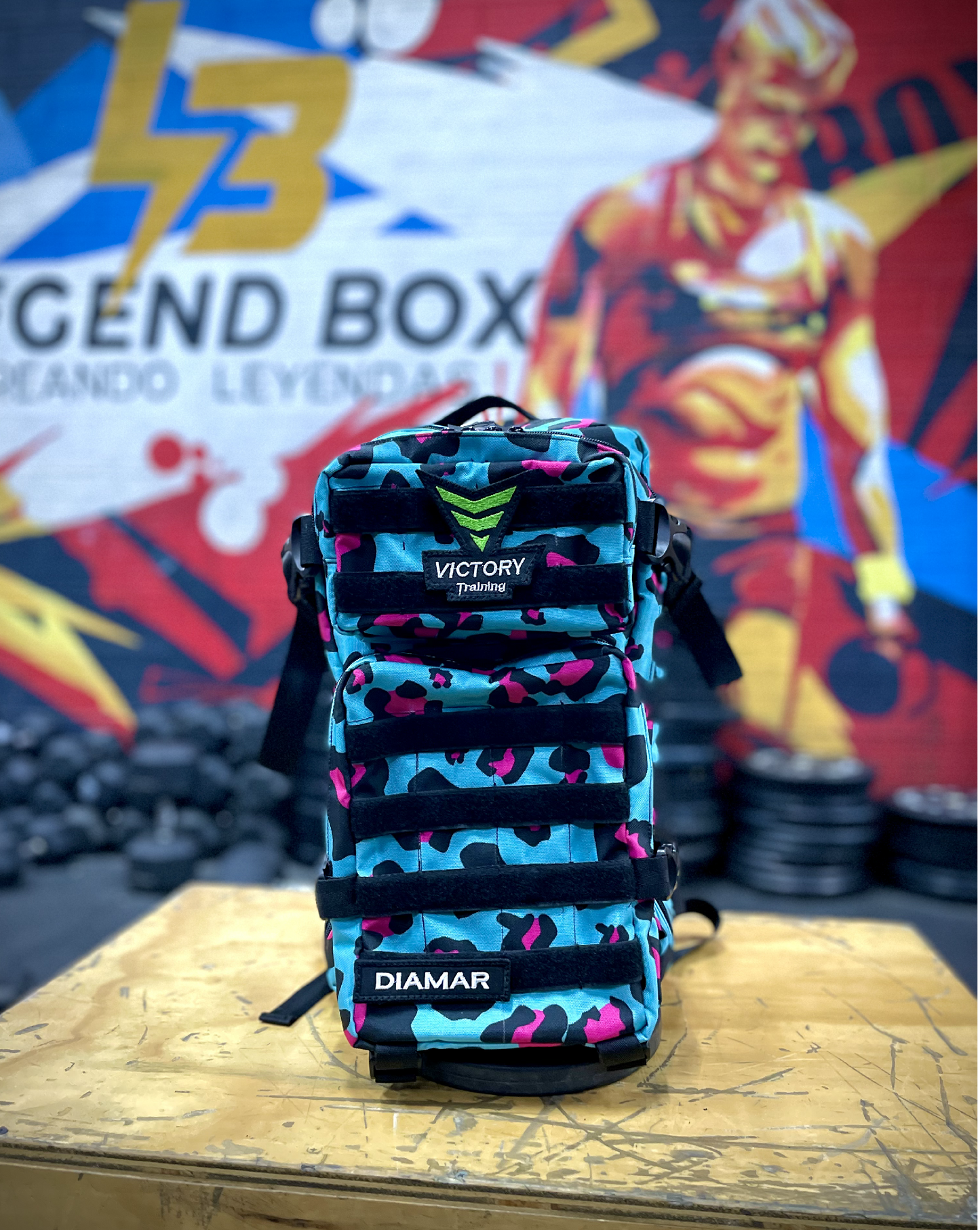 Morral táctico 35lt. (animal print)