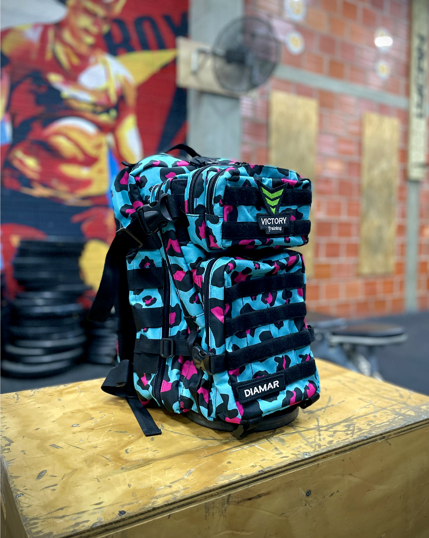 Morral táctico 35lt. (animal print)