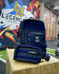 Morral táctico 45lt. (azul, amarillo)