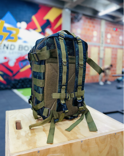Morral táctico 45lt. (camu verde)