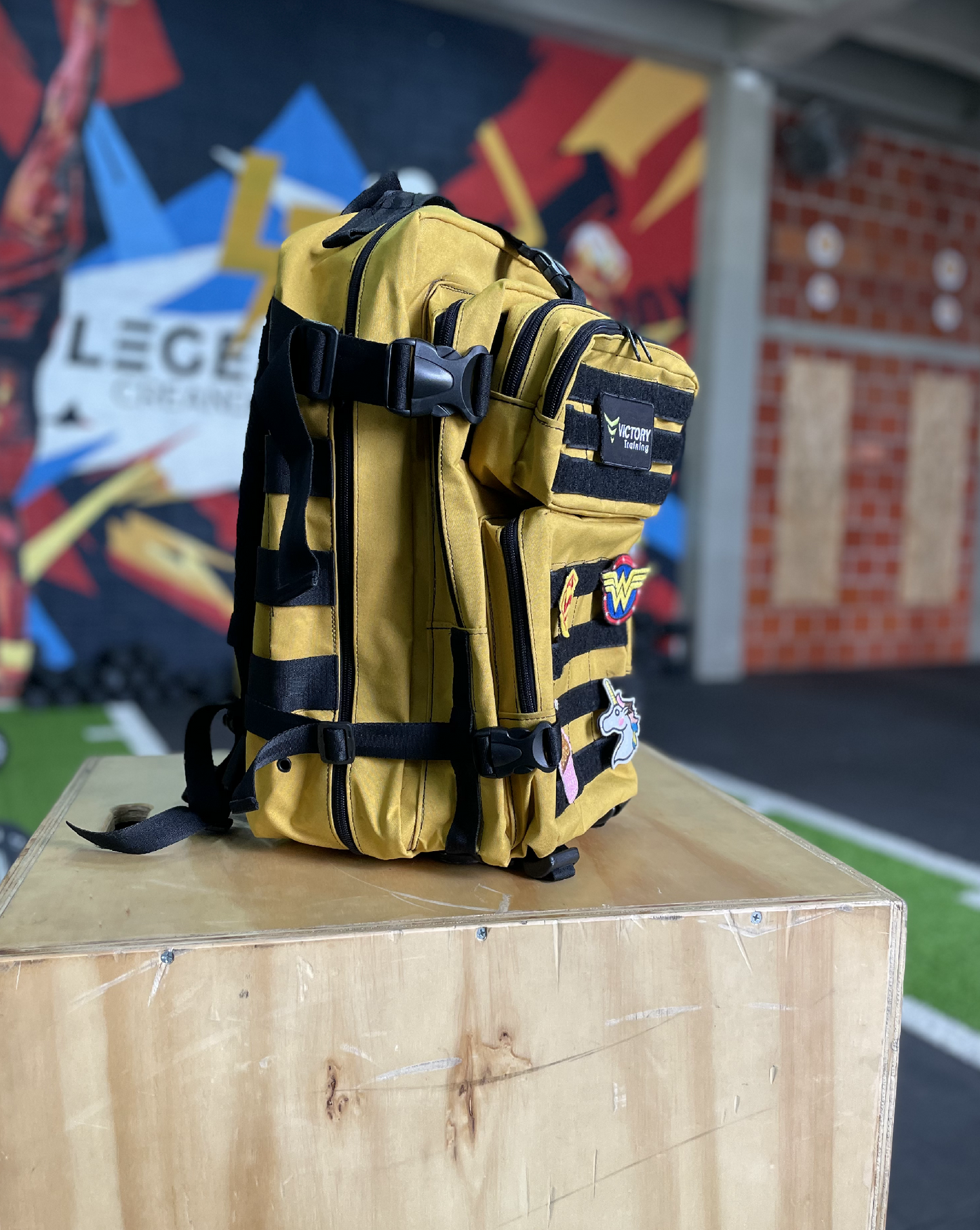 Morral táctico 35lt. (amarillo cat)